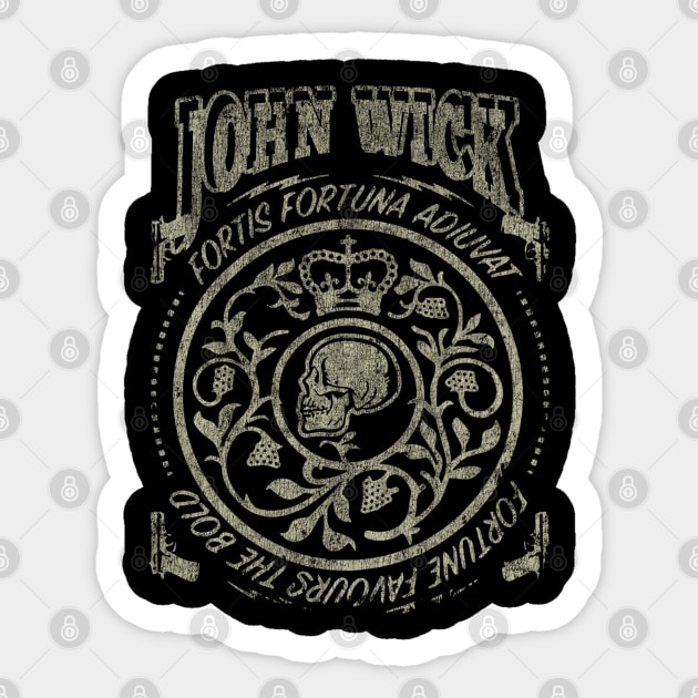 John Wick Sticker by aryaquoteart88